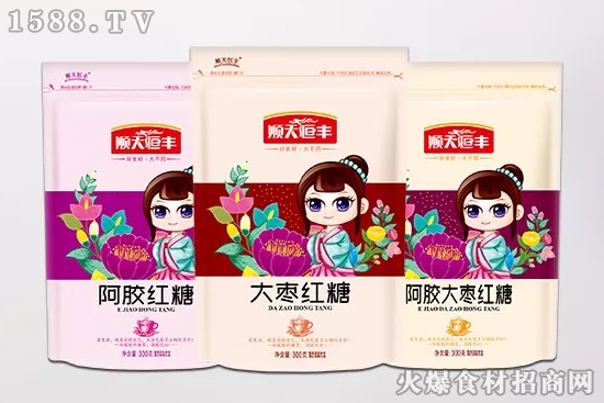 多品类+差异化!顺天恒丰红糖,精美新包装燃爆销量!