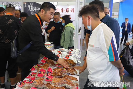 【冠县昊鑫食品】亮相良之隆食材电商节引围观!