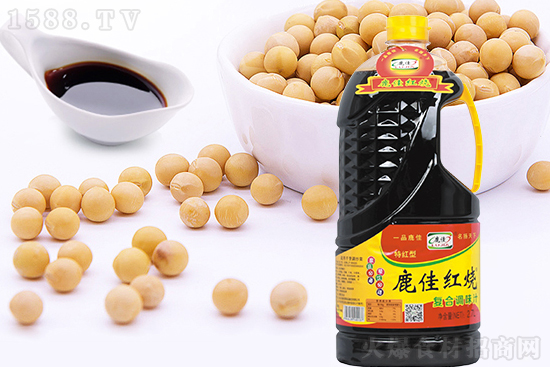 鹿佳红烧复合调味汁,上色红润持久、高温不褪色,红烧菜式调味佳品!