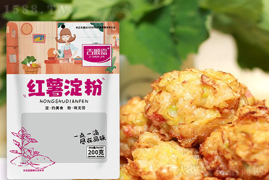 吉顺嘉红薯淀粉,“淀”约美食,“粉”味无穷!