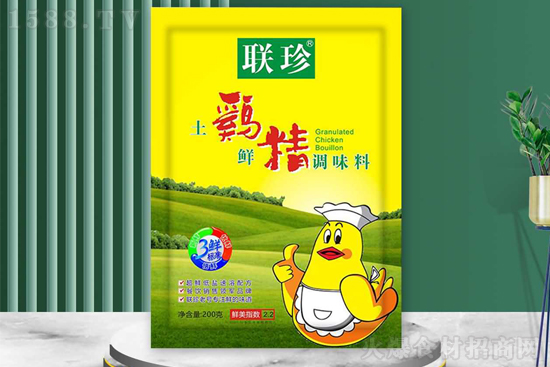 联珍土鸡鲜精,加倍提鲜,鲜享美食!