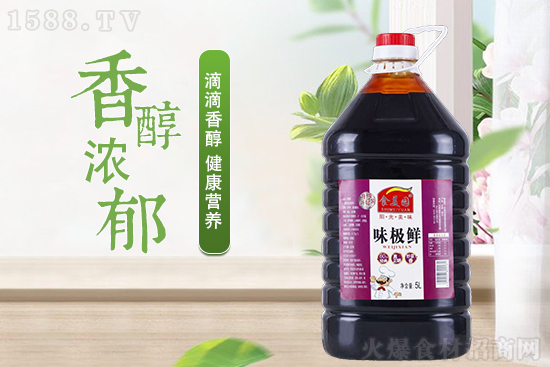 食美园味极鲜酱油,几滴上色,醇香味浓,味道就是好!
