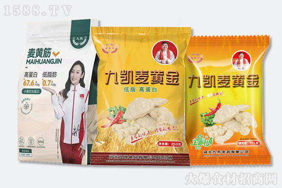 九凯麦黄筋,新型健康食品,营养价值丰富!